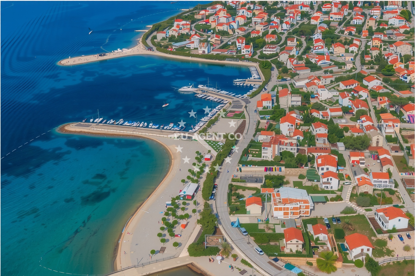 Additional view of Srima harbor in Harbour in Srima, North Dalmatia, Croatia photo 8