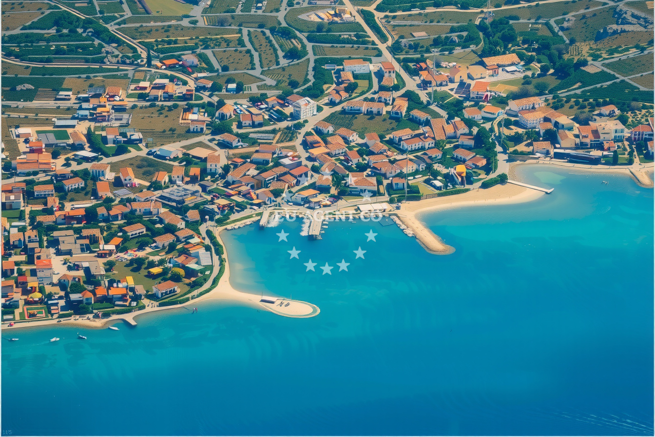 Additional view of Srima harbor in Harbour in Srima, North Dalmatia, Croatia photo 11