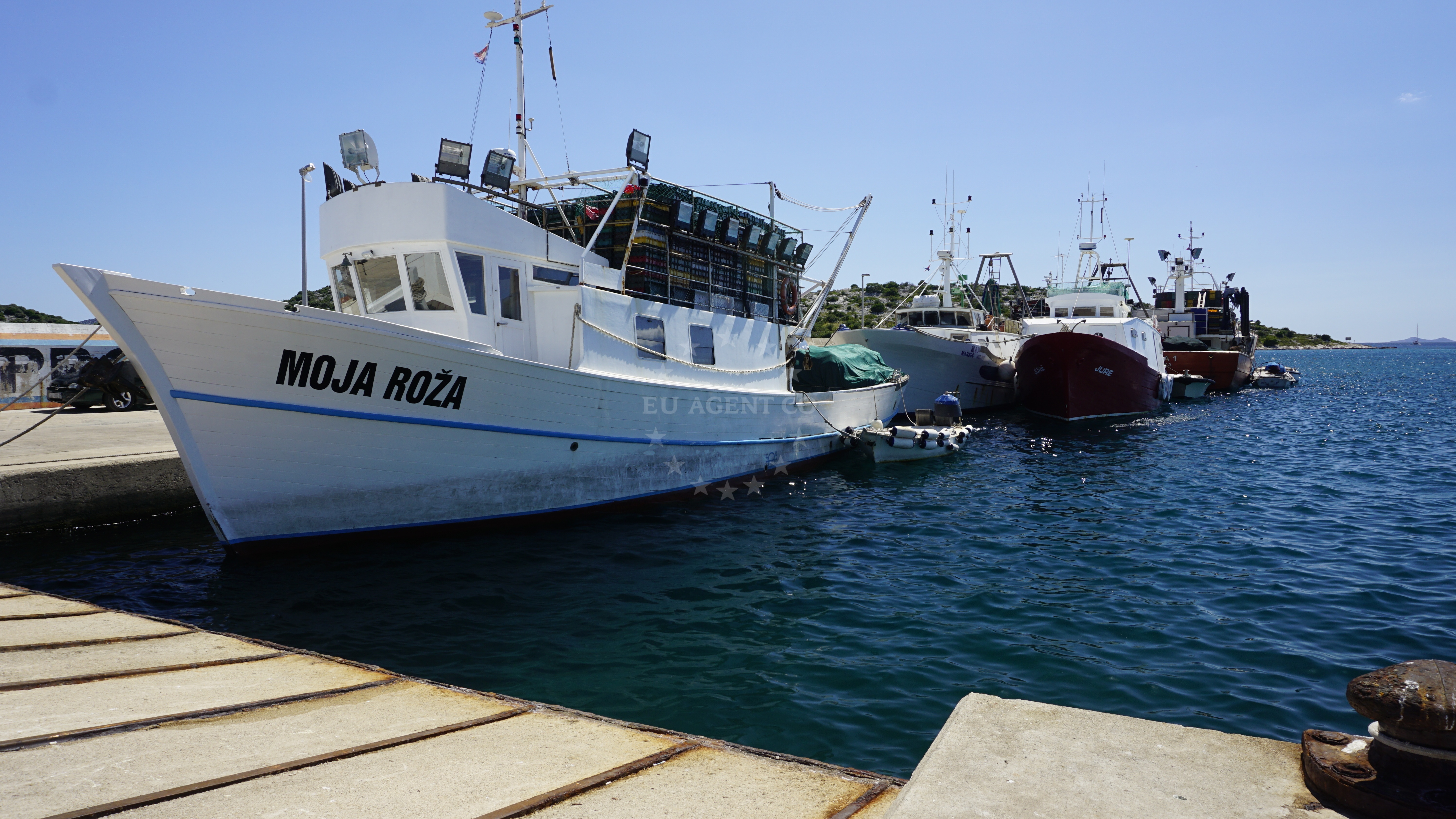 Additional view of Tribunj harbor in Harbour in Tribunj, North Dalmatia, Croatia photo 7