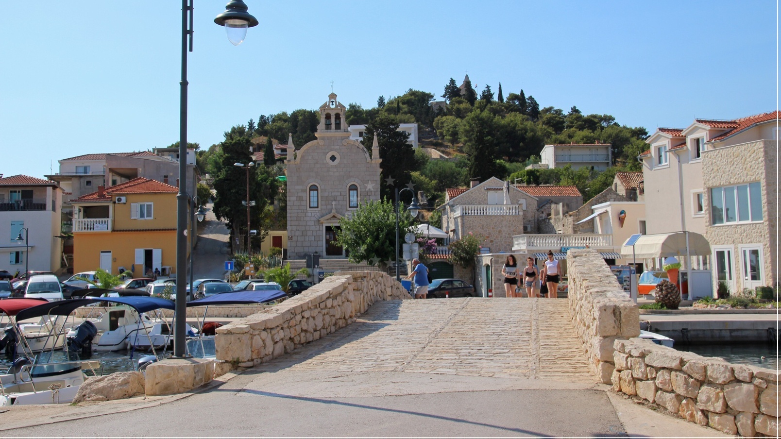 Additional view of Tribunj harbor in Harbour in Tribunj, North Dalmatia, Croatia photo 13