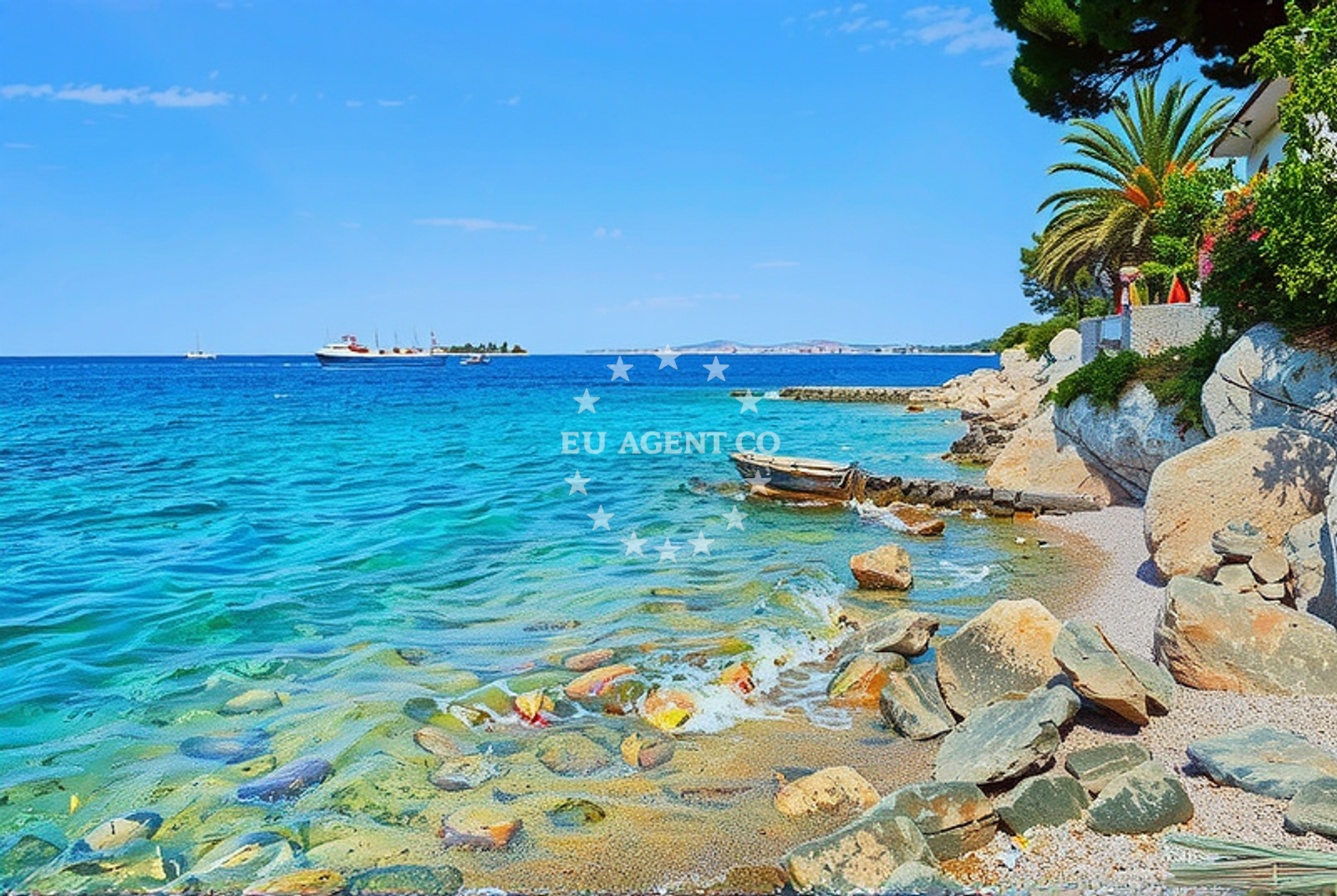 Additional view of Tribunj harbor in Harbour in Tribunj, North Dalmatia, Croatia photo 19