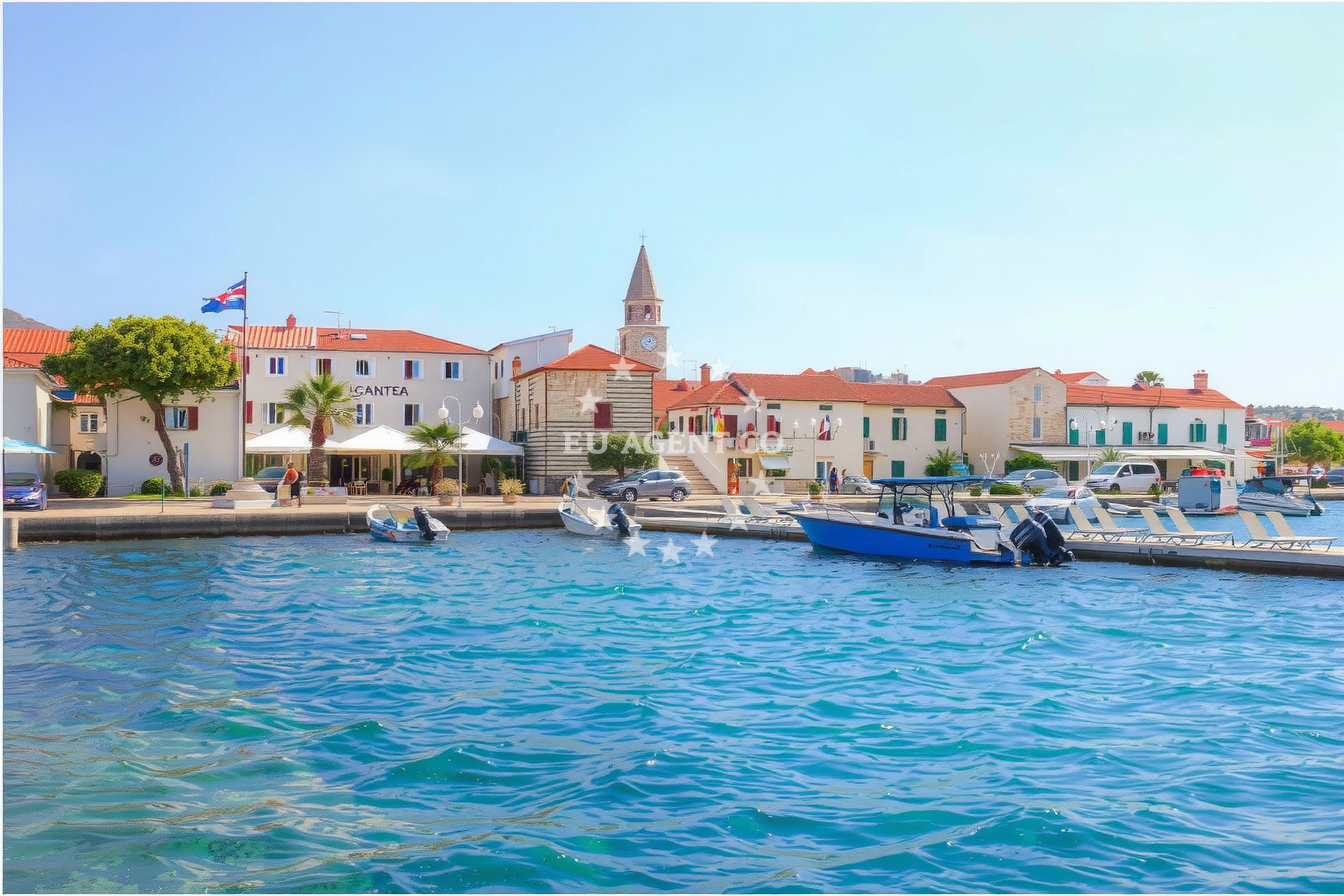 Additional view of Turanj harbor in Harbour in Turanj, North Dalmatia, Croatia photo 9