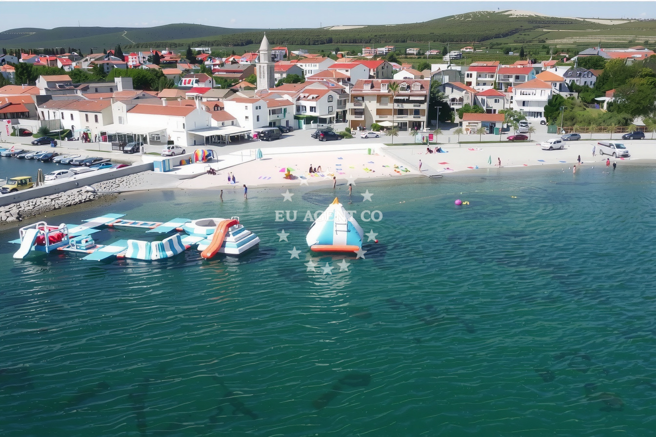 Additional view of Turanj harbor in Harbour in Turanj, North Dalmatia, Croatia photo 12