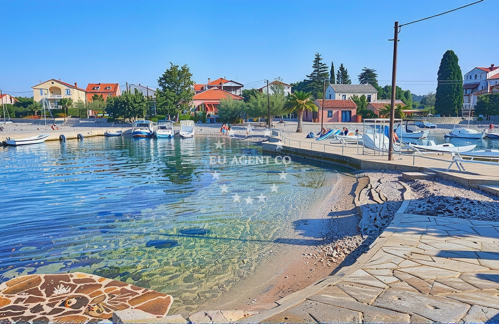 Ceprljanda Harbour, Ugljan Island, Croatia