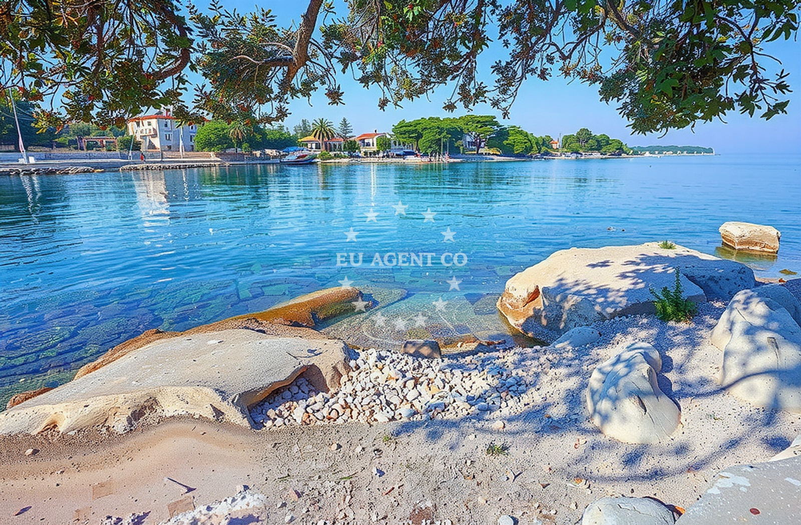 Anchorage near Ceprljanda, North Dalmatia
