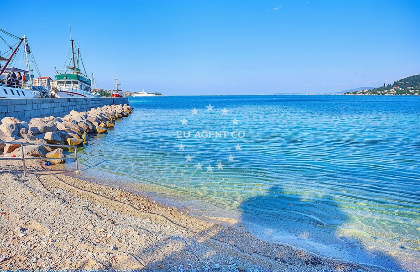 Additional view of Batalaža harbor in Harbour in Kali on the island Ugljan, North Dalmatia, Croatia photo 4