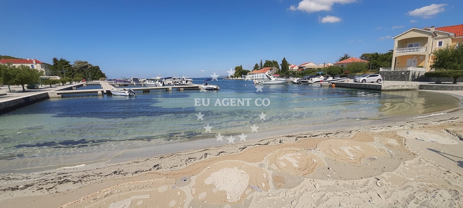 Additional view of Lukoran harbor in Harbour in Lukoran on the island Ugljan, North Dalmatia, Croatia photo 5