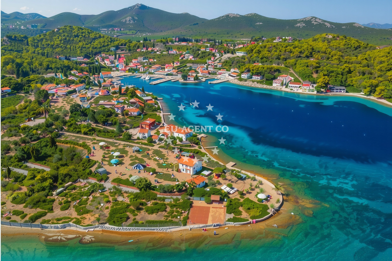 Additional view of Lukoran harbor in Harbour in Lukoran on the island Ugljan, North Dalmatia, Croatia photo 7