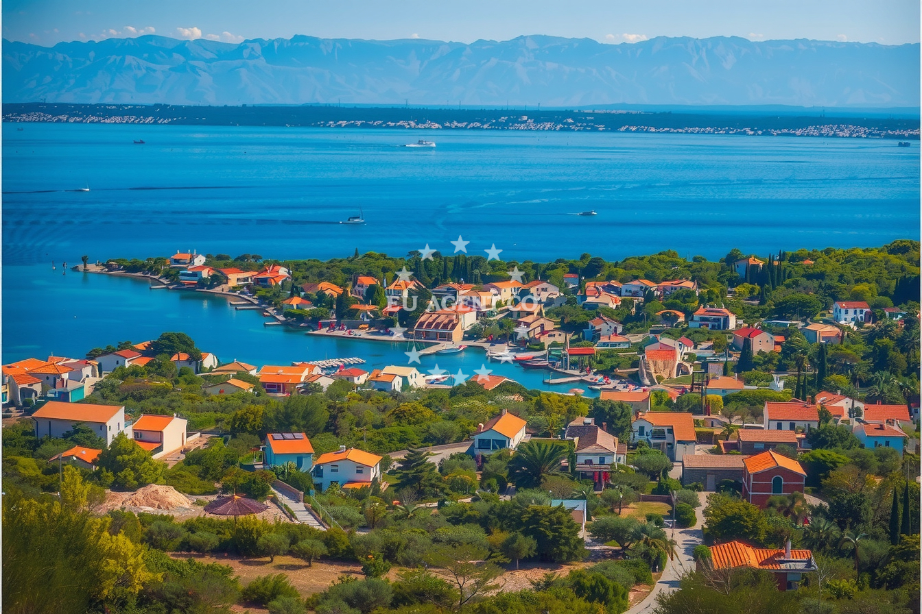 Additional view of Lukoran harbor in Harbour in Lukoran on the island Ugljan, North Dalmatia, Croatia photo 8