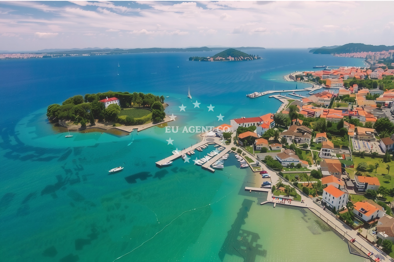 Additional view of Poljana harbor in Harbour in Poljana on the island Ugljan, North Dalmatia, Croatia photo 9