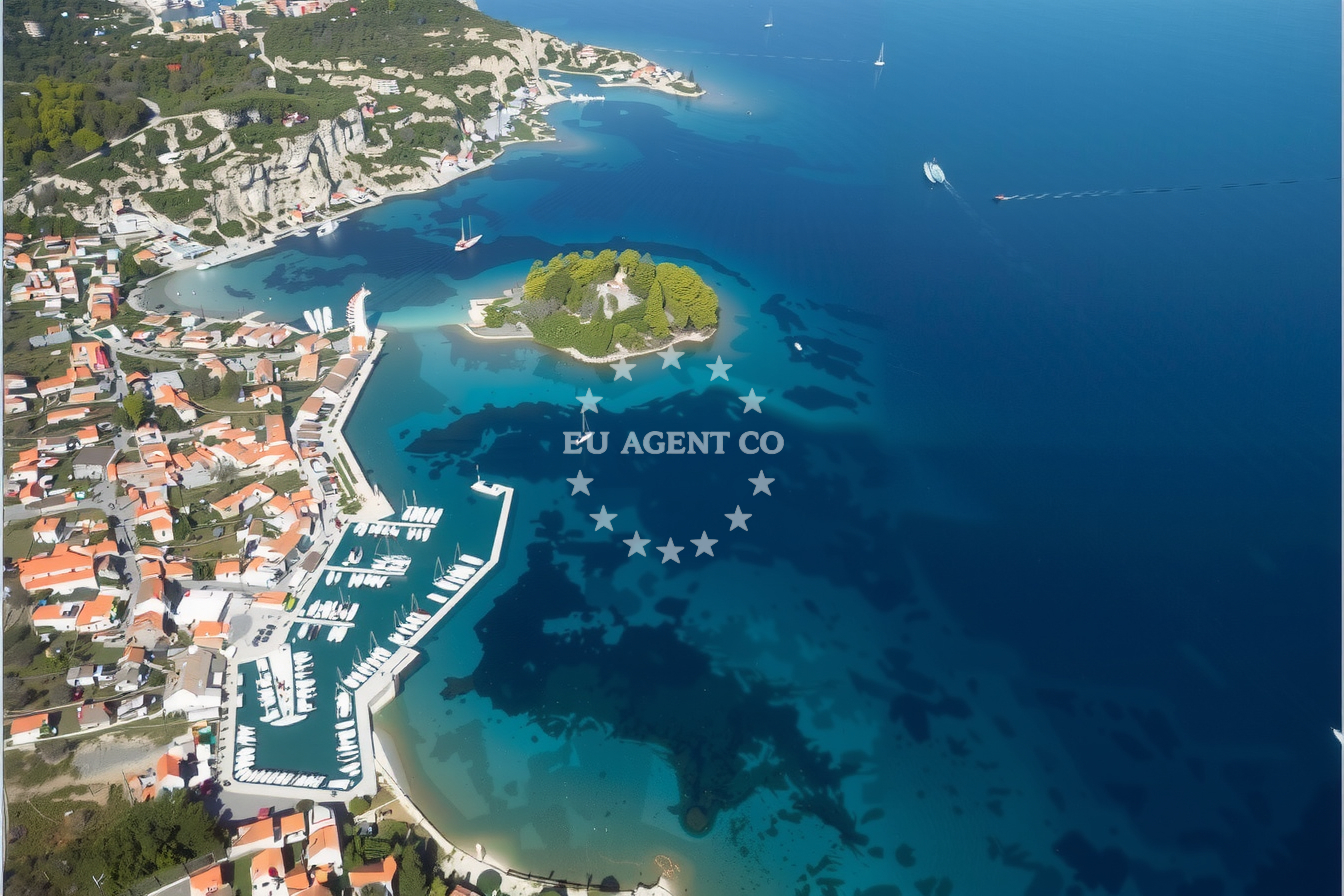 Additional view of Ugljan harbor in Harbour in Ugljan on the island Ugljan, North Dalmatia, Croatia photo 7