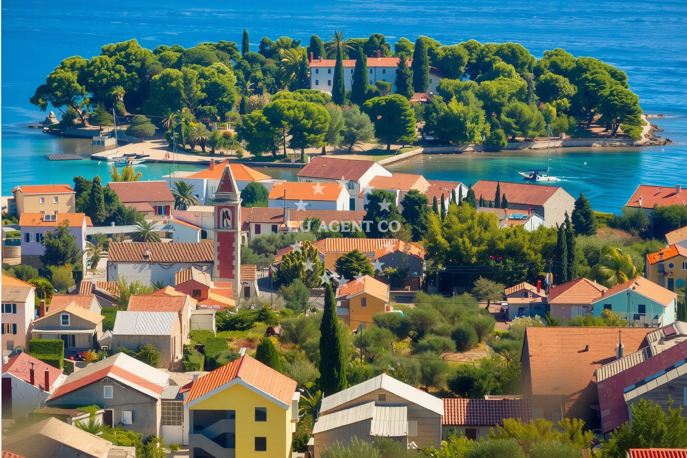Additional view of Ugljan harbor in Harbour in Ugljan on the island Ugljan, North Dalmatia, Croatia photo 11