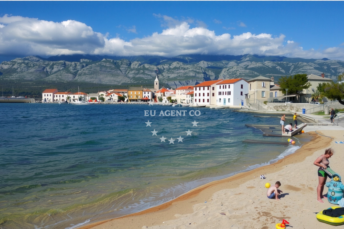 Additional view of Vinjerac harbor in Harbour in Vinjerac, North Dalmatia, Croatia photo 7
