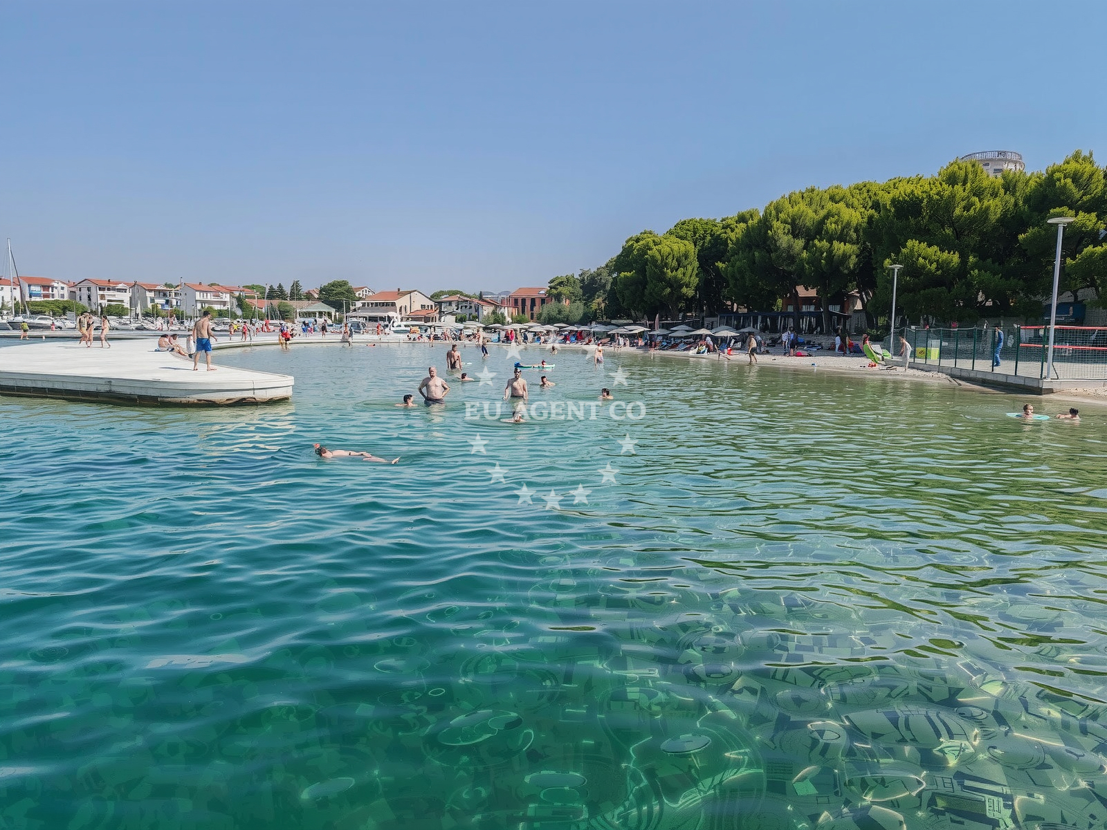Additional view of Vodice harbor in Harbour in Vodice, North Dalmatia, Croatia photo 5