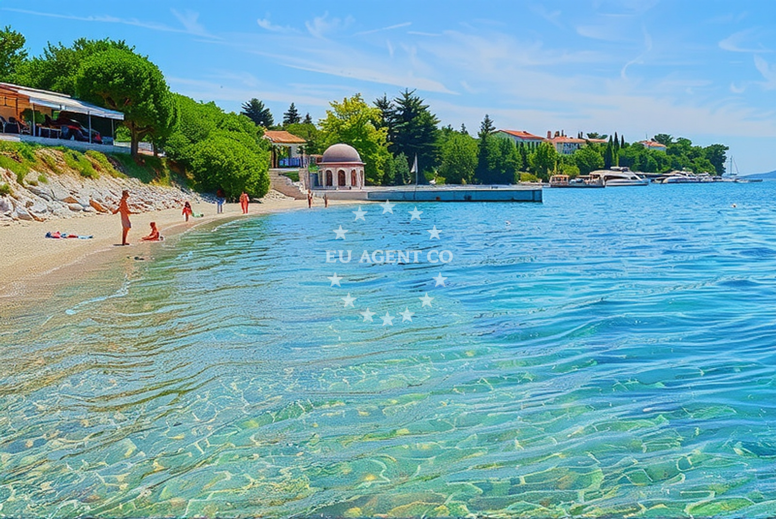 Additional view of Foša harbor in Harbour in Zadar, North Dalmatia, Croatia photo 6