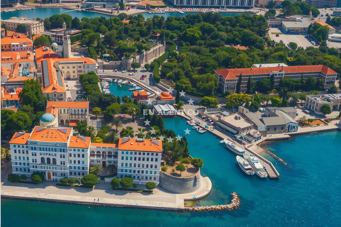 Additional view of Foša harbor in Harbour in Zadar, North Dalmatia, Croatia photo 7
