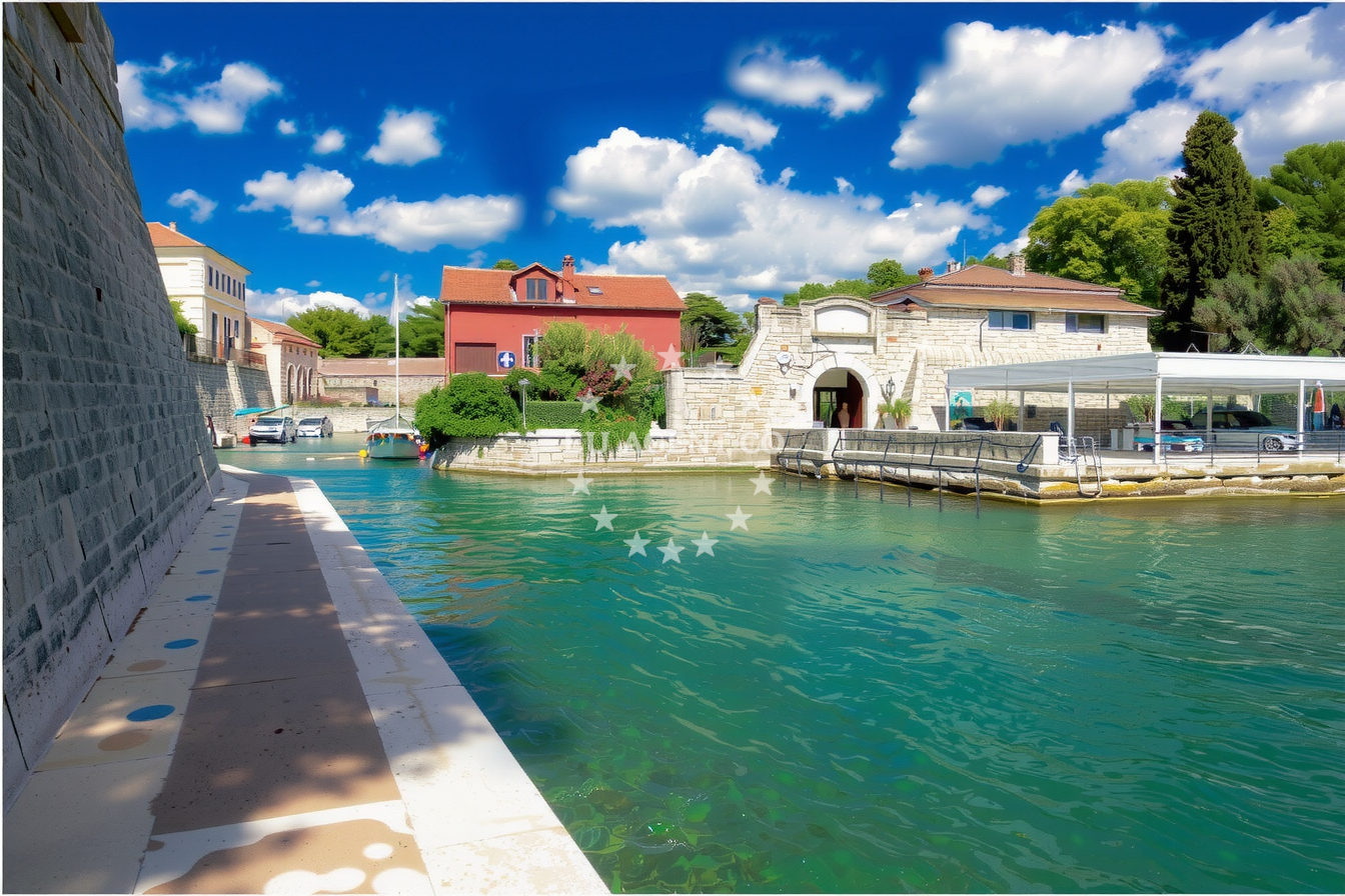 Additional view of Foša harbor in Harbour in Zadar, North Dalmatia, Croatia photo 11