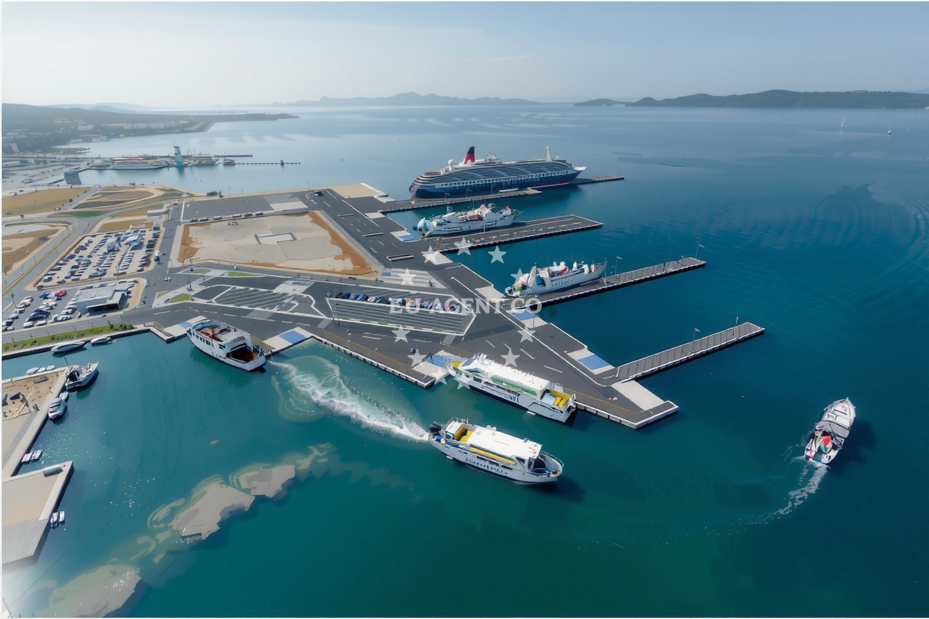 Additional view of Gaženica harbor in Harbour in Zadar, North Dalmatia, Croatia photo 9