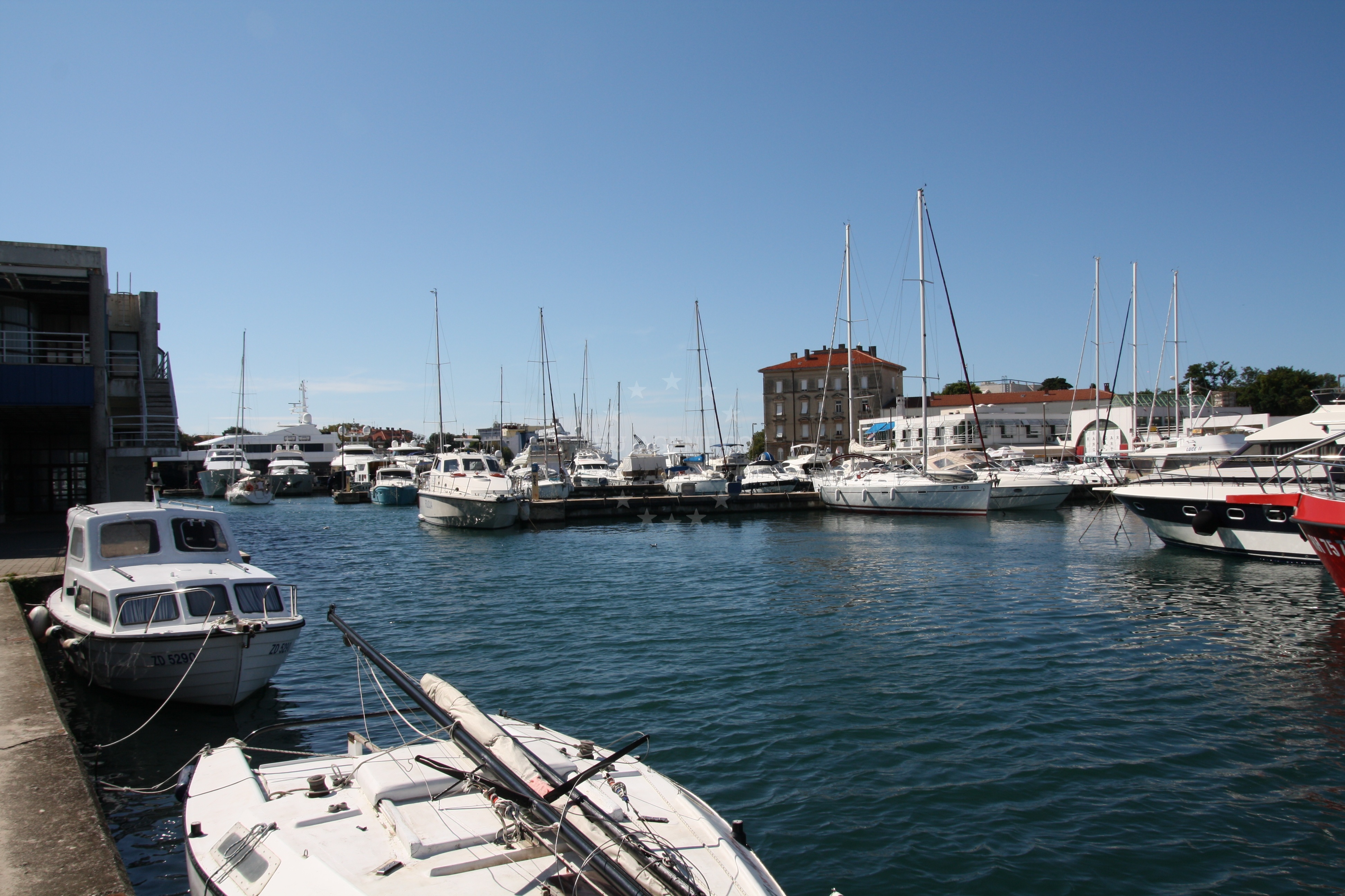 Marina Zadar mooring facilities near Zadar Harbour