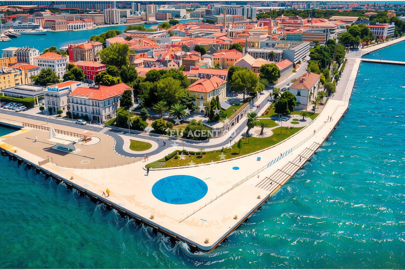 Additional view of Zadar harbor in Harbour in Zadar, North Dalmatia, Croatia photo 9