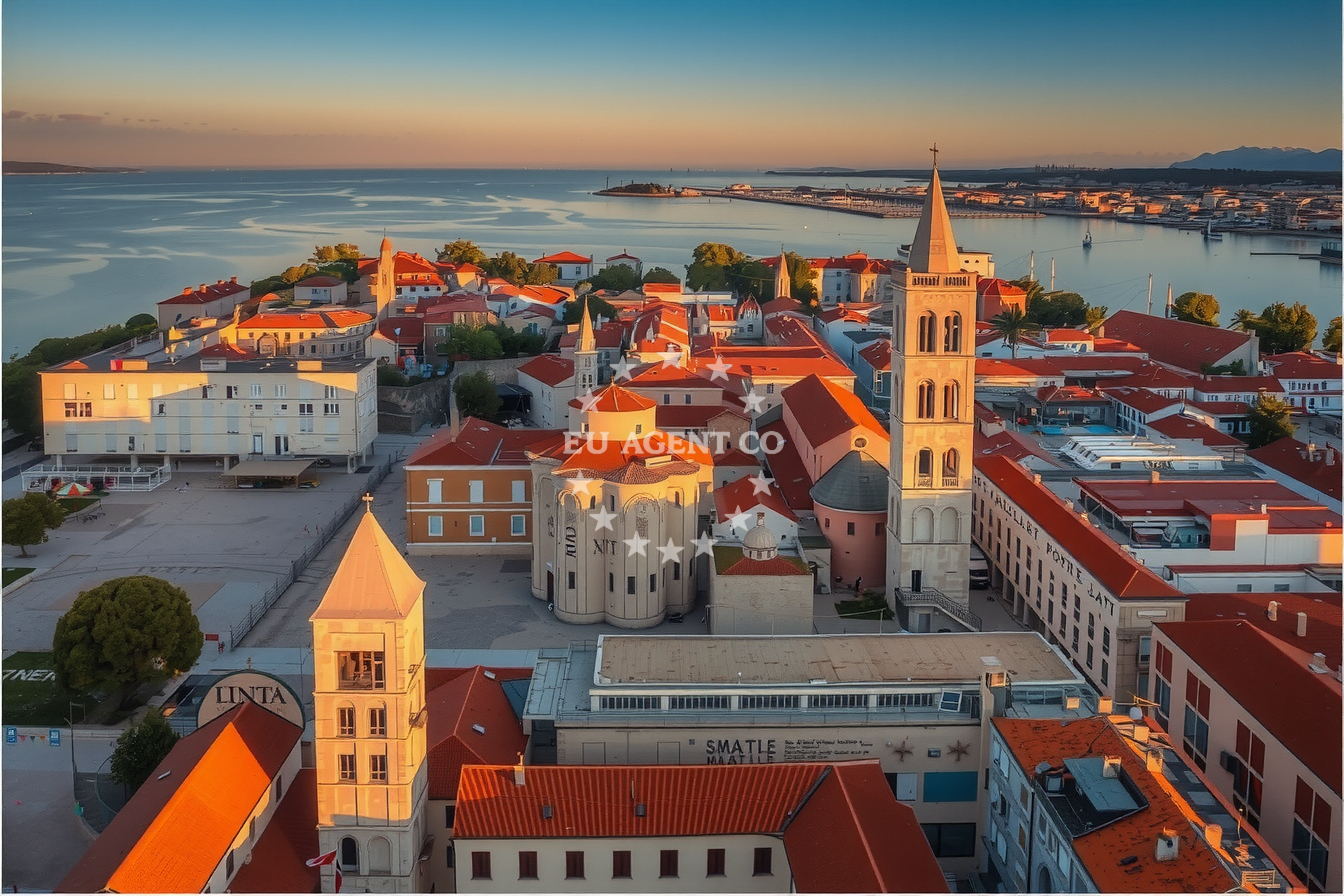 Additional view of Zadar harbor in Harbour in Zadar, North Dalmatia, Croatia photo 16