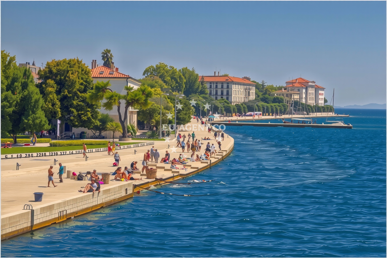 Additional view of Zadar harbor in Harbour in Zadar, North Dalmatia, Croatia photo 17