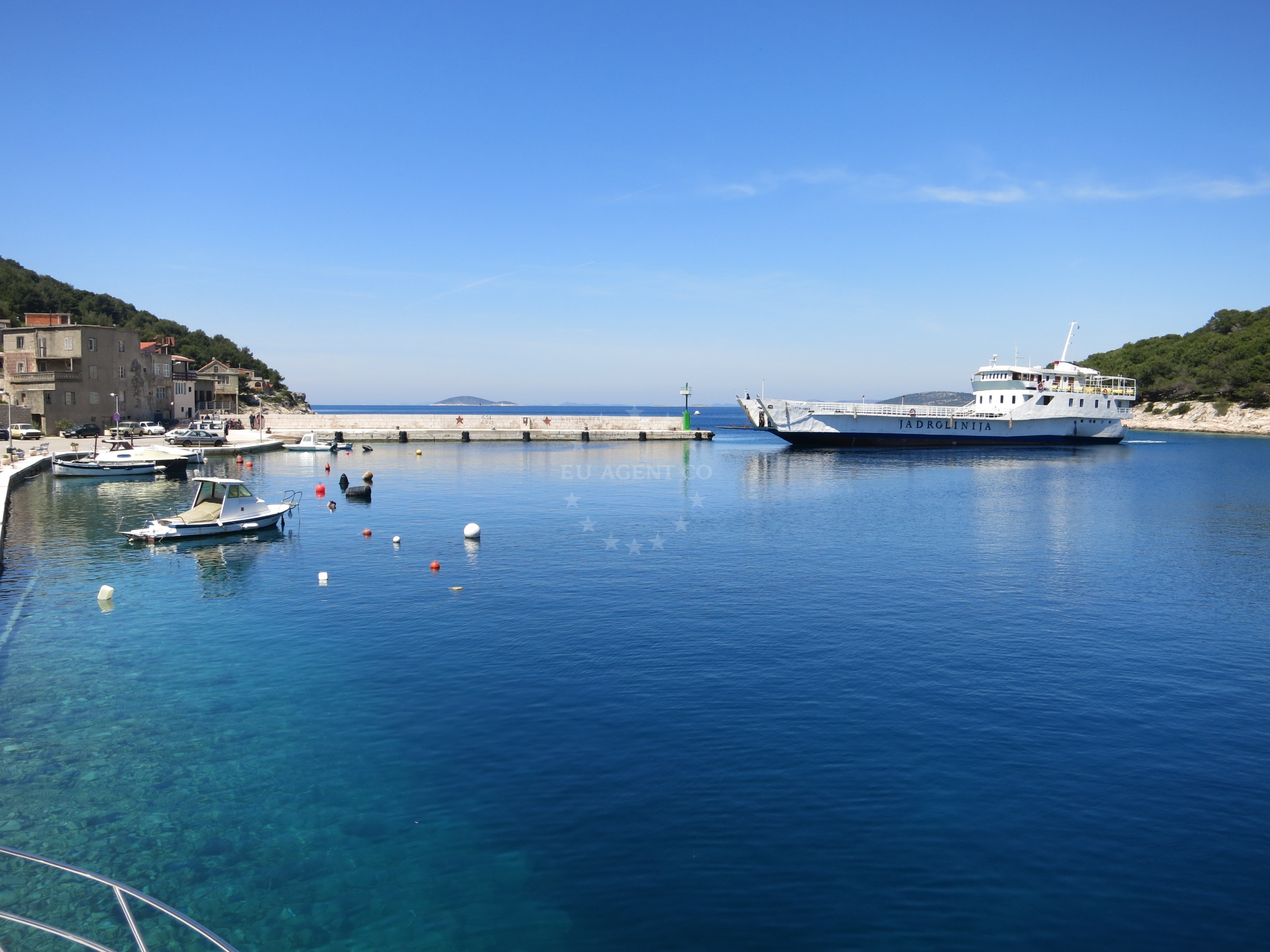 Additional view of Muna harbor in Harbour in Žirje on the island Žirje, North Dalmatia, Croatia photo 6