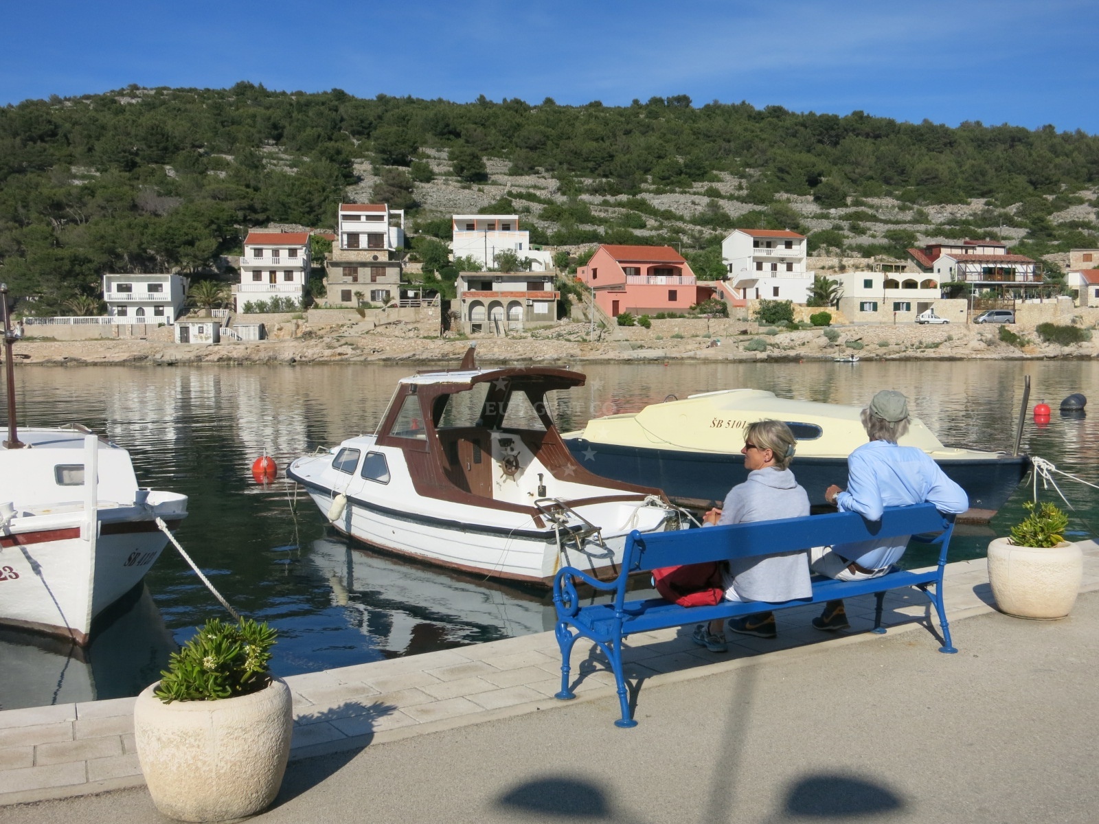 Additional view of Muna harbor in Harbour in Žirje on the island Žirje, North Dalmatia, Croatia photo 8