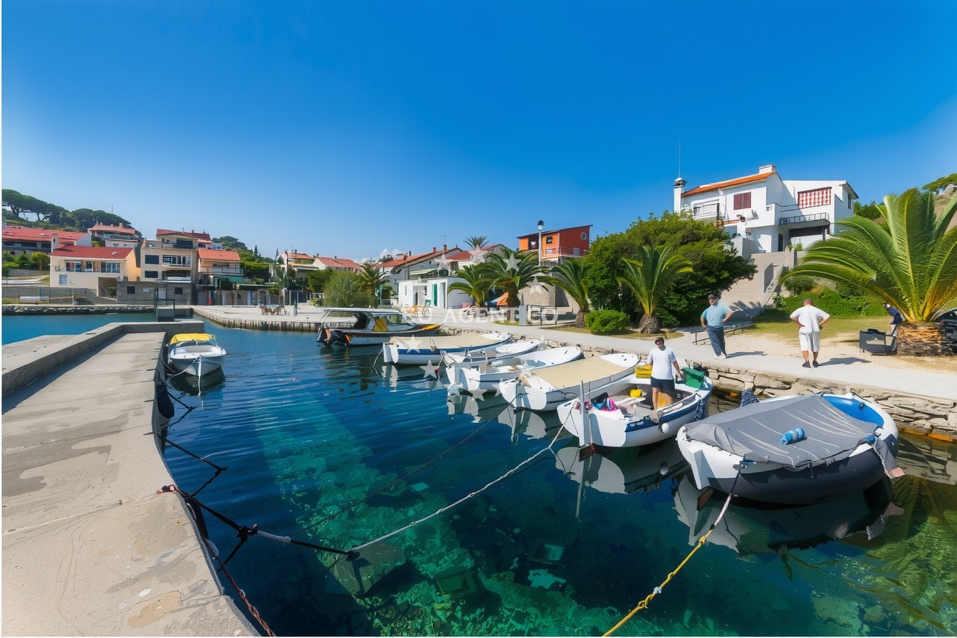 Additional view of Zverinac harbor in Harbour in Zverinac on the island Zverinac, North Dalmatia, Croatia photo 10