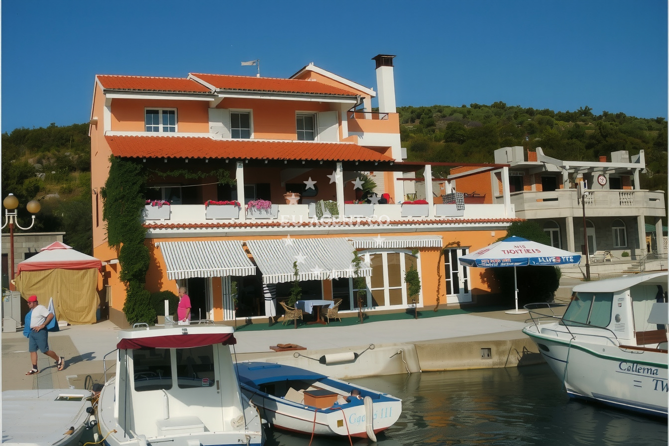 Additional view of Zverinac harbor in Harbour in Zverinac on the island Zverinac, North Dalmatia, Croatia photo 14