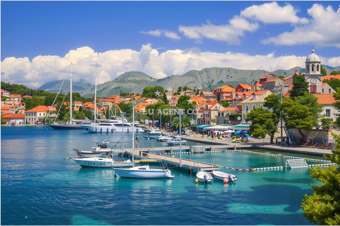 Additional view of Cavtat harbor in Harbour in Cavtat, South Dalmatia, Croatia photo 9