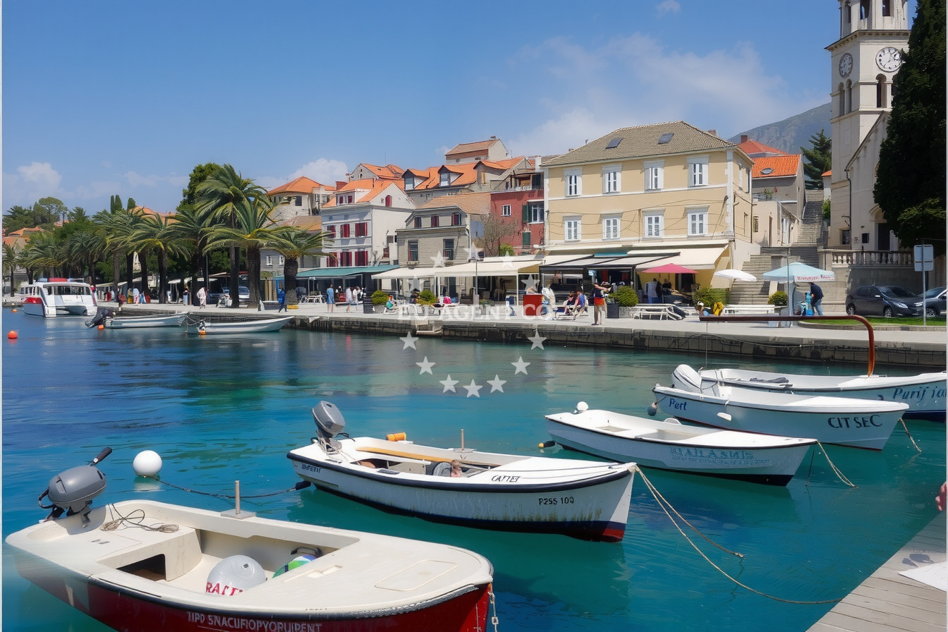 Additional view of Cavtat harbor in Harbour in Cavtat, South Dalmatia, Croatia photo 13