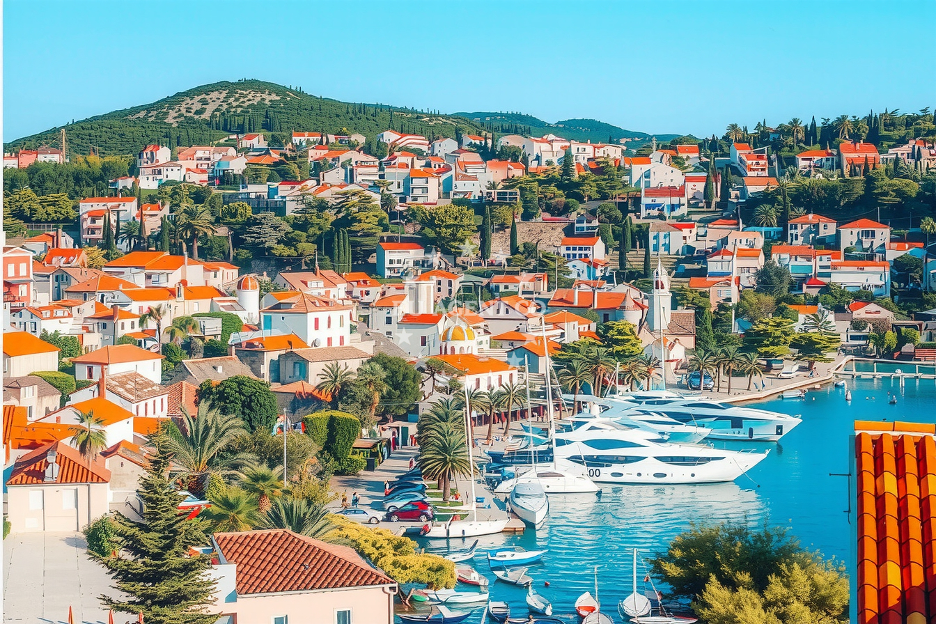 Additional view of Cavtat harbor in Harbour in Cavtat, South Dalmatia, Croatia photo 14