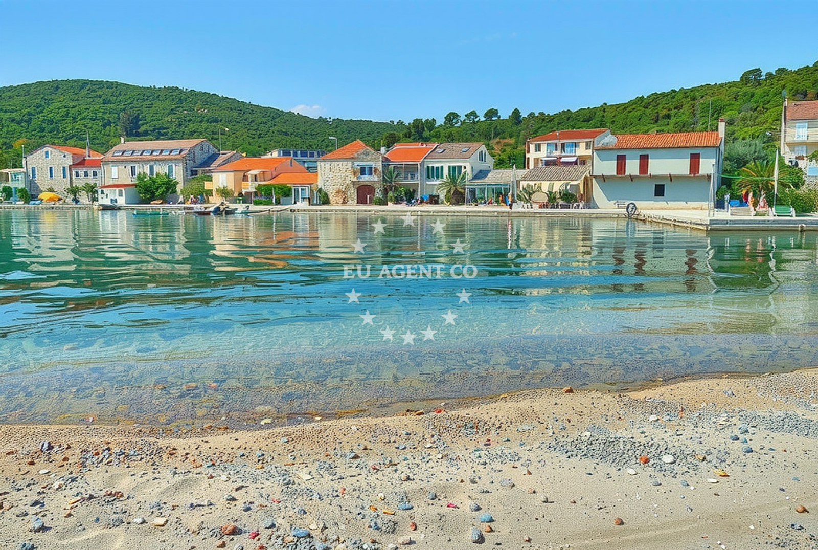 Additional view of Drače harbor in Harbour in Drače, South Dalmatia, Croatia photo 4