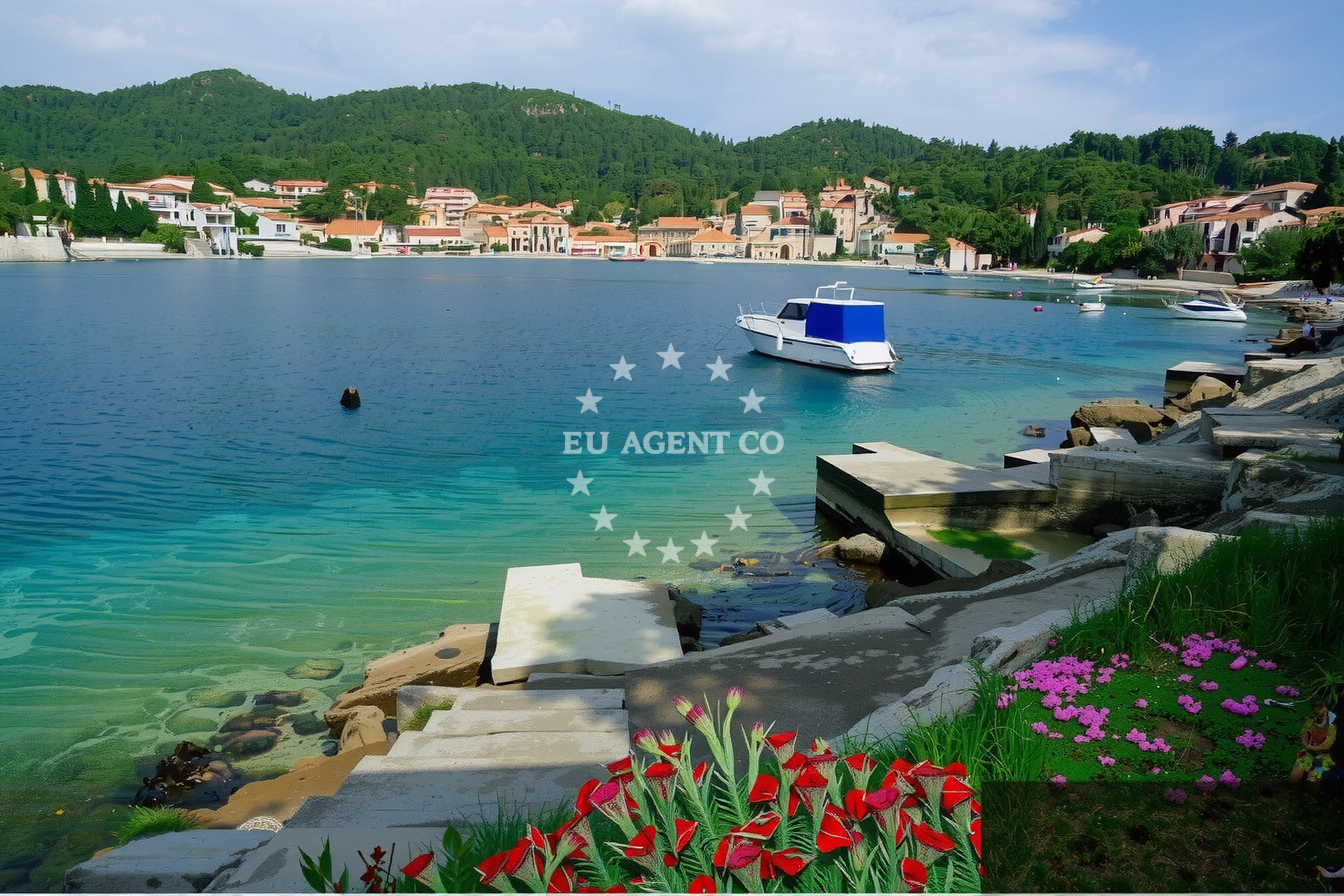 Additional view of Brna harbor in Harbour in Brna on the island Korčula, South Dalmatia, Croatia photo 10