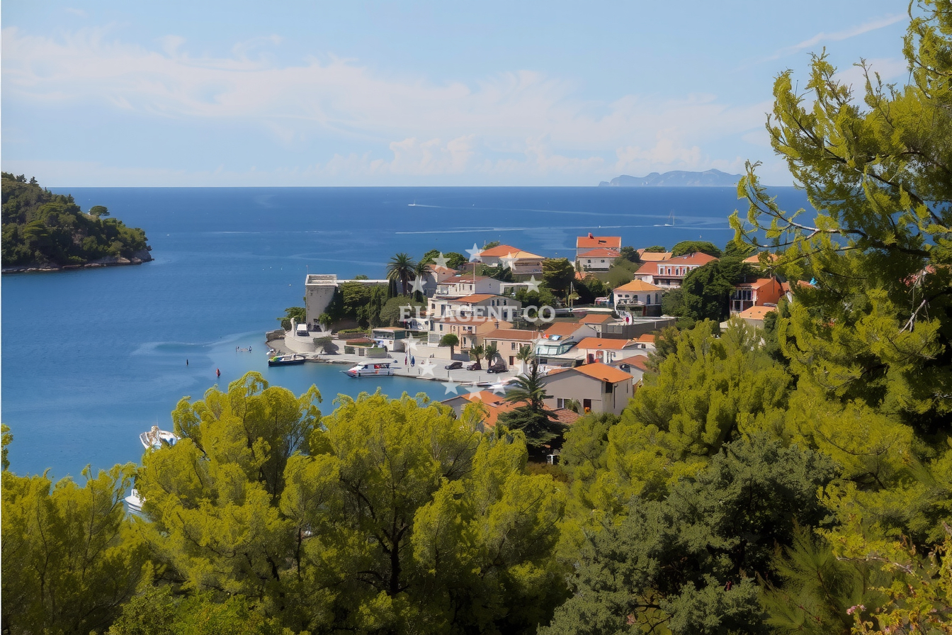 Additional view of Brna harbor in Harbour in Brna on the island Korčula, South Dalmatia, Croatia photo 14