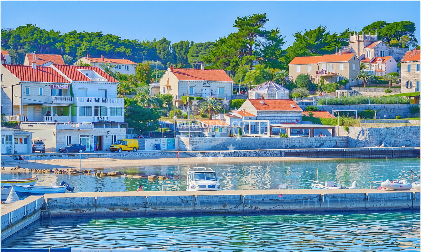 Additional view of Tatinja harbor in Harbour in Lumbarda on the island Korčula, South Dalmatia, Croatia photo 14