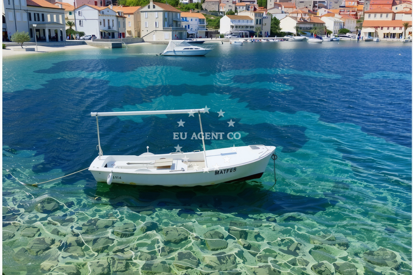 Additional view of Račišće harbor in Harbour in Račišće on the island Korčula, South Dalmatia, Croatia photo 13