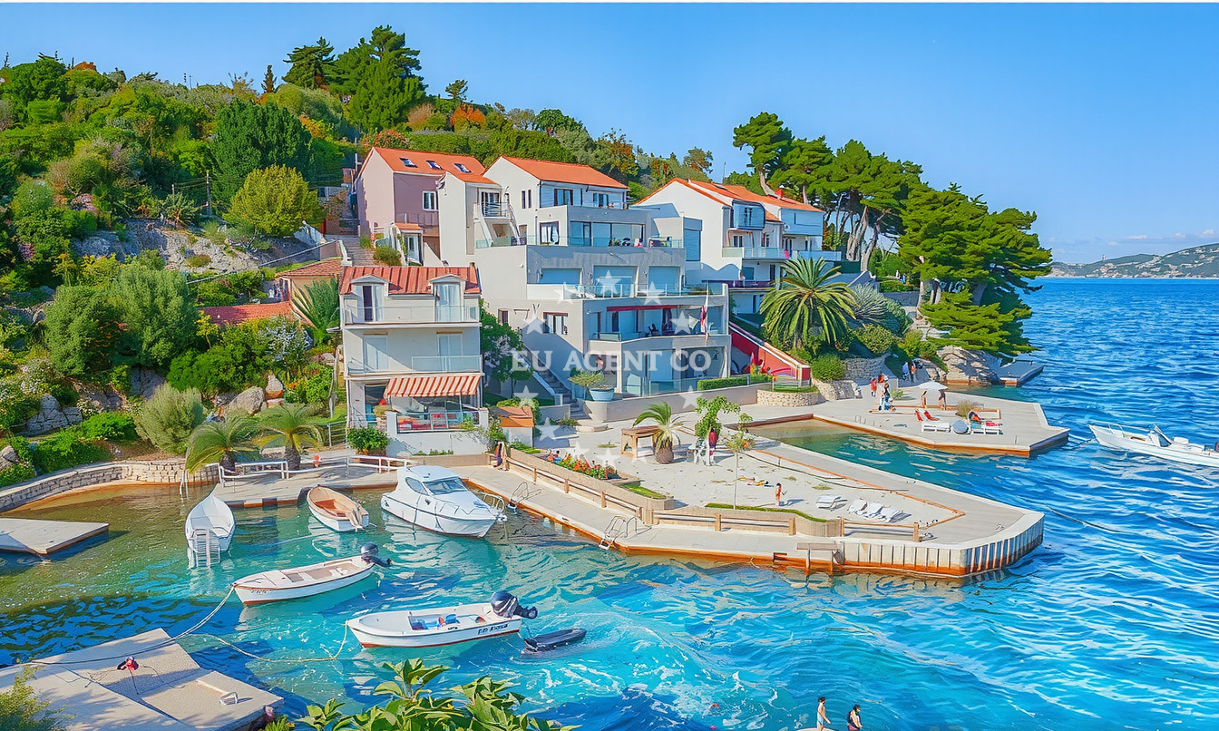 Additional view of Račišće harbor in Harbour in Račišće on the island Korčula, South Dalmatia, Croatia photo 15
