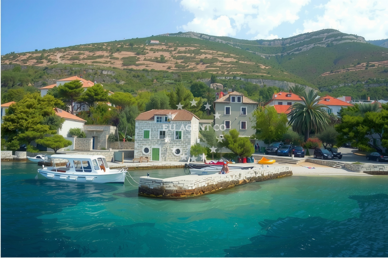 Additional view of Kučišće harbor in Harbour in Kučišće, South Dalmatia, Croatia photo 13