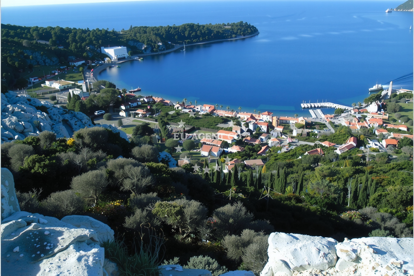 Additional view of Lopud harbor in Harbour in Lopud on the island Lopud, South Dalmatia, Croatia photo 14