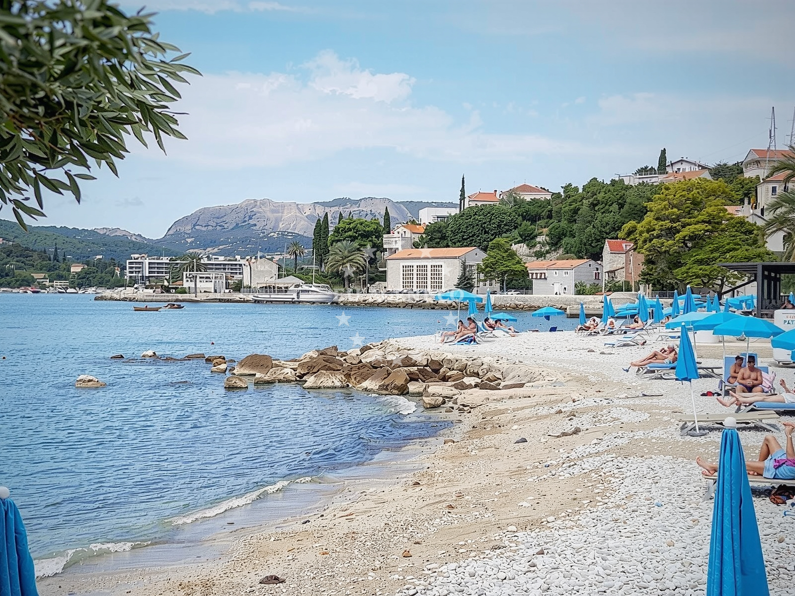 Additional view of Mlini harbor in Harbour in Mlini, South Dalmatia, Croatia photo 4