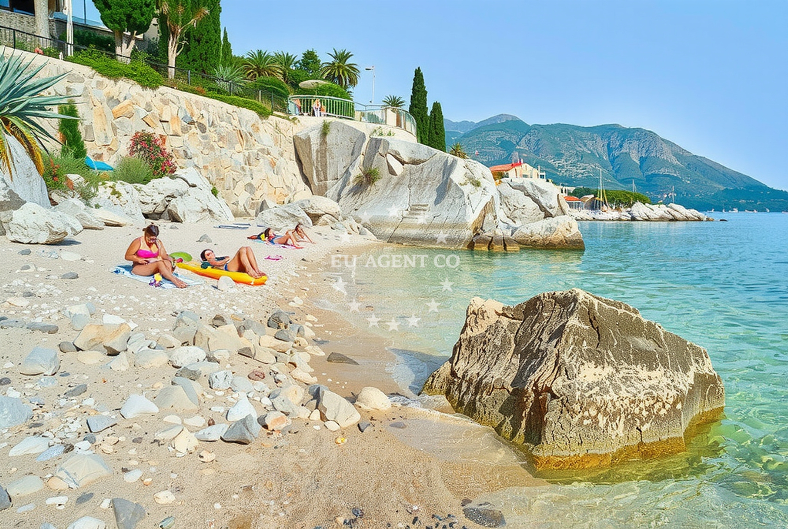 Additional view of Mlini harbor in Harbour in Mlini, South Dalmatia, Croatia photo 5