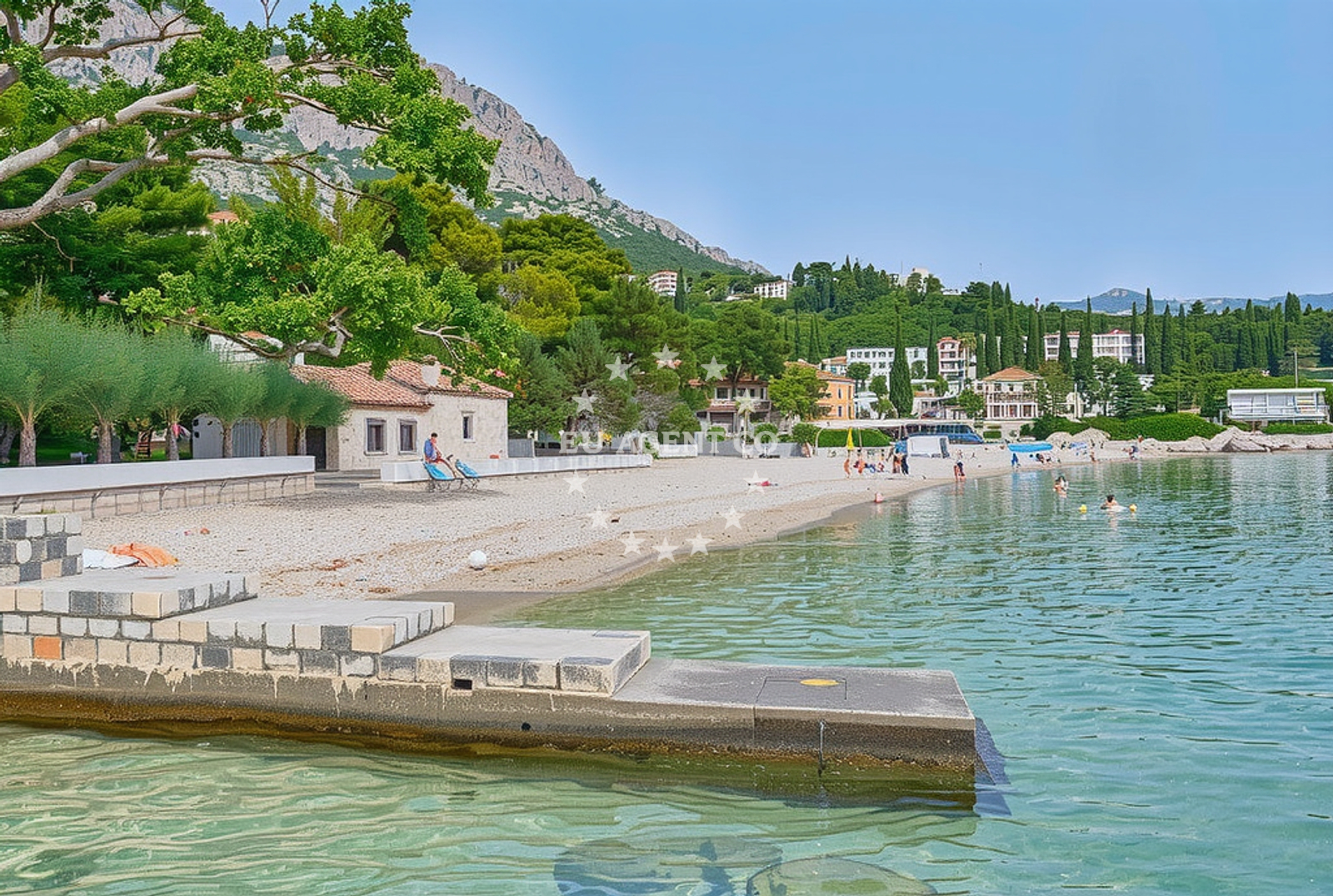 Additional view of Mlini harbor in Harbour in Mlini, South Dalmatia, Croatia photo 6