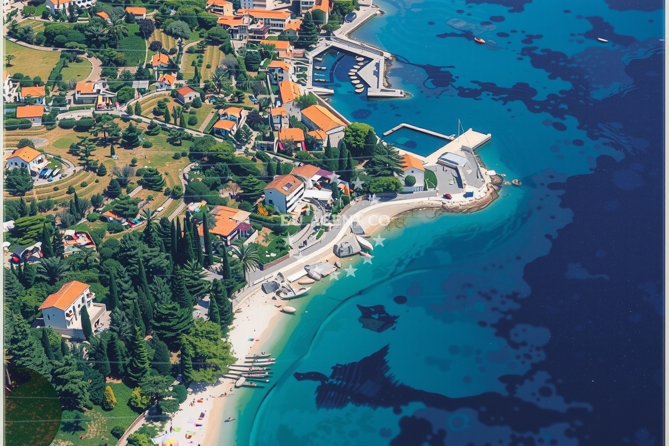 Additional view of Mlini harbor in Harbour in Mlini, South Dalmatia, Croatia photo 11