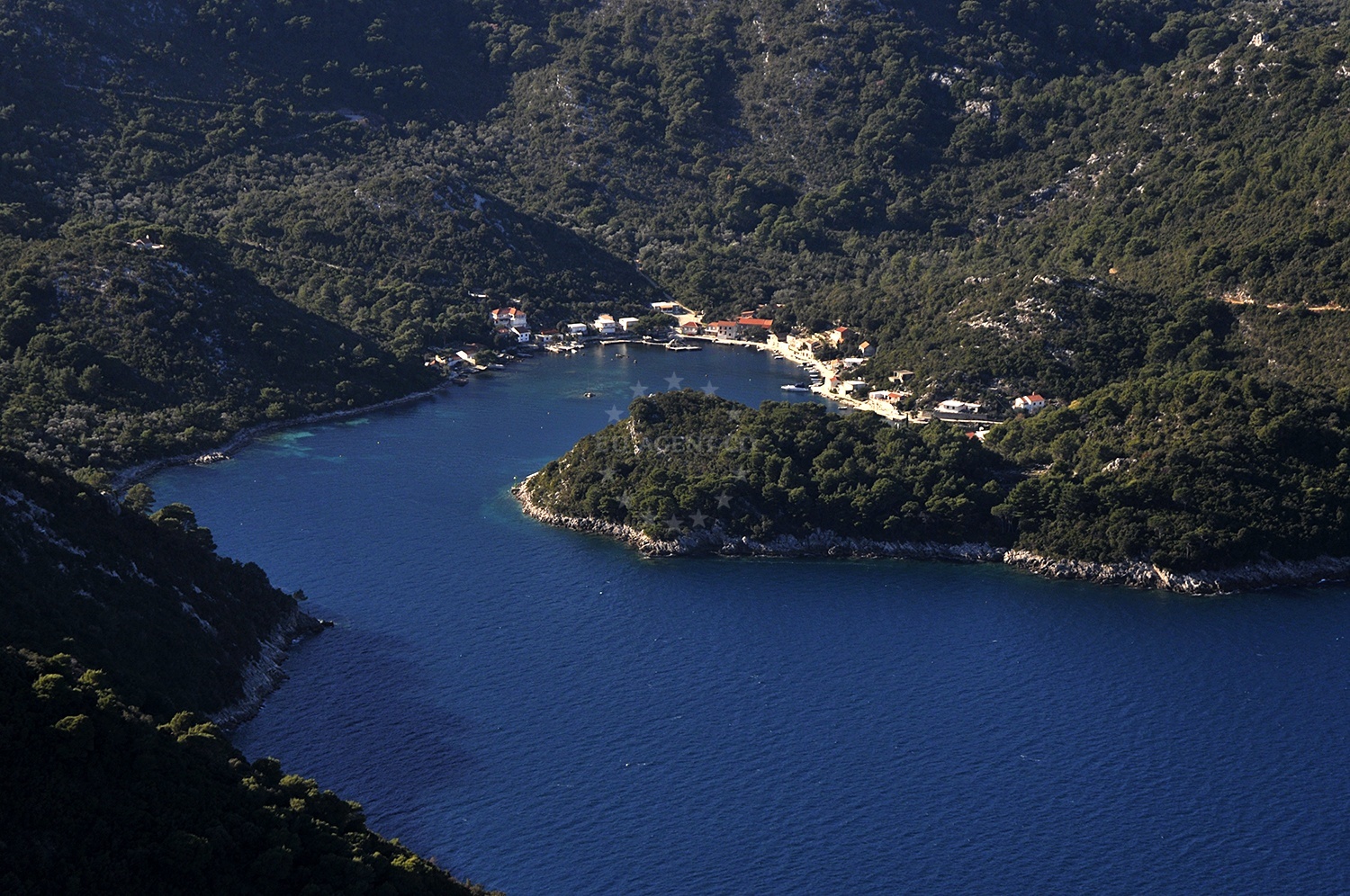 Additional view of Kozarica harbor in Porto search.in Kozarica search.onIsland Mljet, South Dalmatia, Croazia photo 7