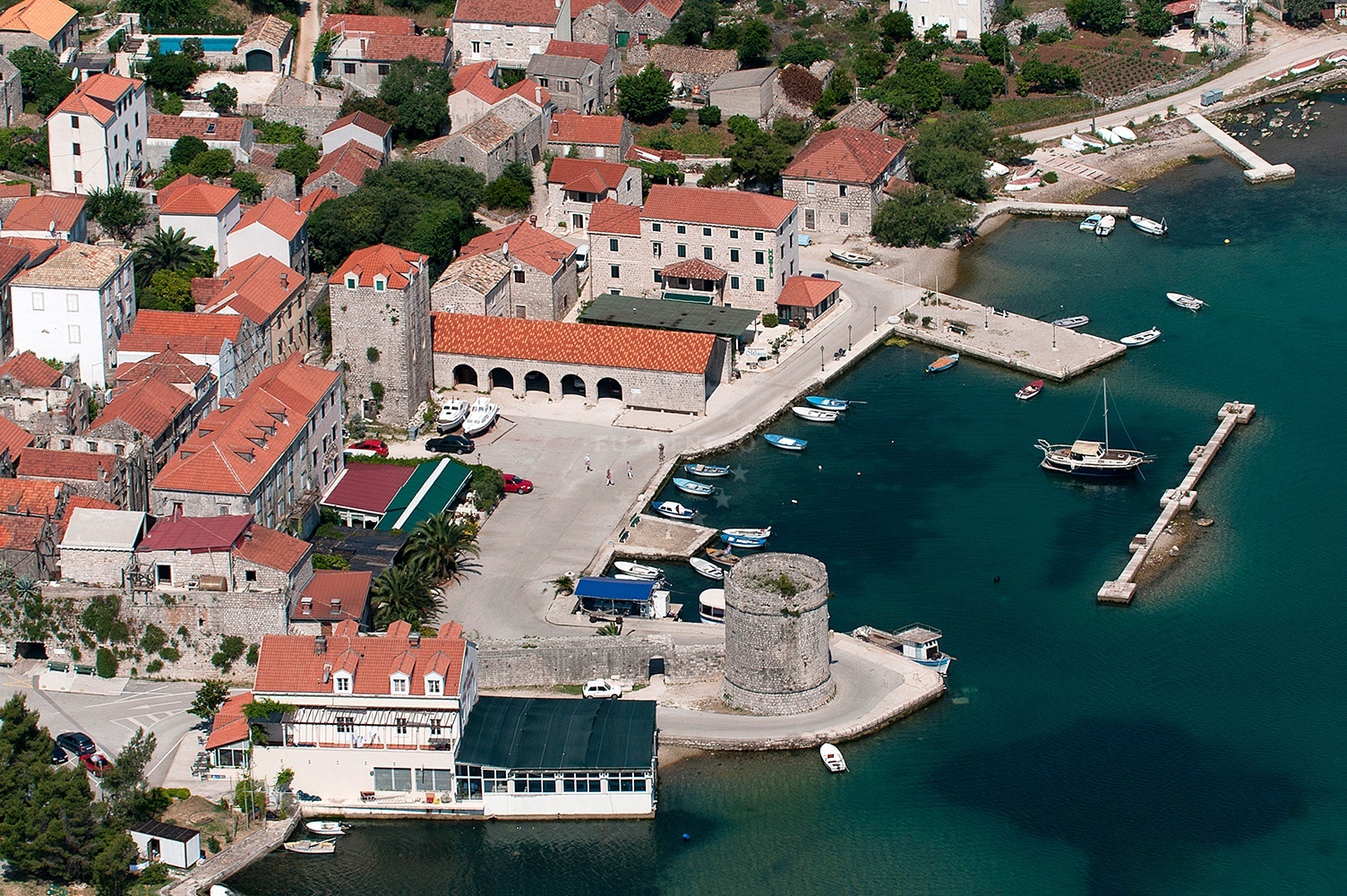 Additional view of Kozarica harbor in Porto search.in Kozarica search.onIsland Mljet, South Dalmatia, Croazia photo 11