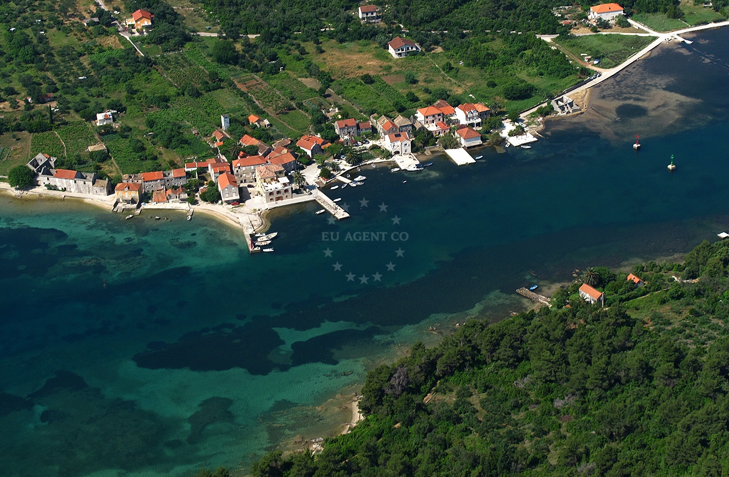 Additional view of Kozarica harbor in Porto search.in Kozarica search.onIsland Mljet, South Dalmatia, Croazia photo 12