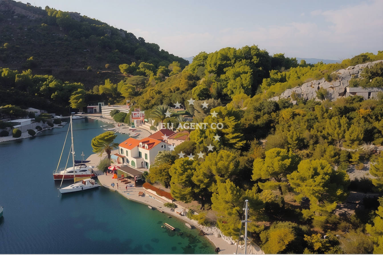 Additional view of Okuklje harbor in Harbour in Okuklje on the island Mljet, South Dalmatia, Croatia photo 6