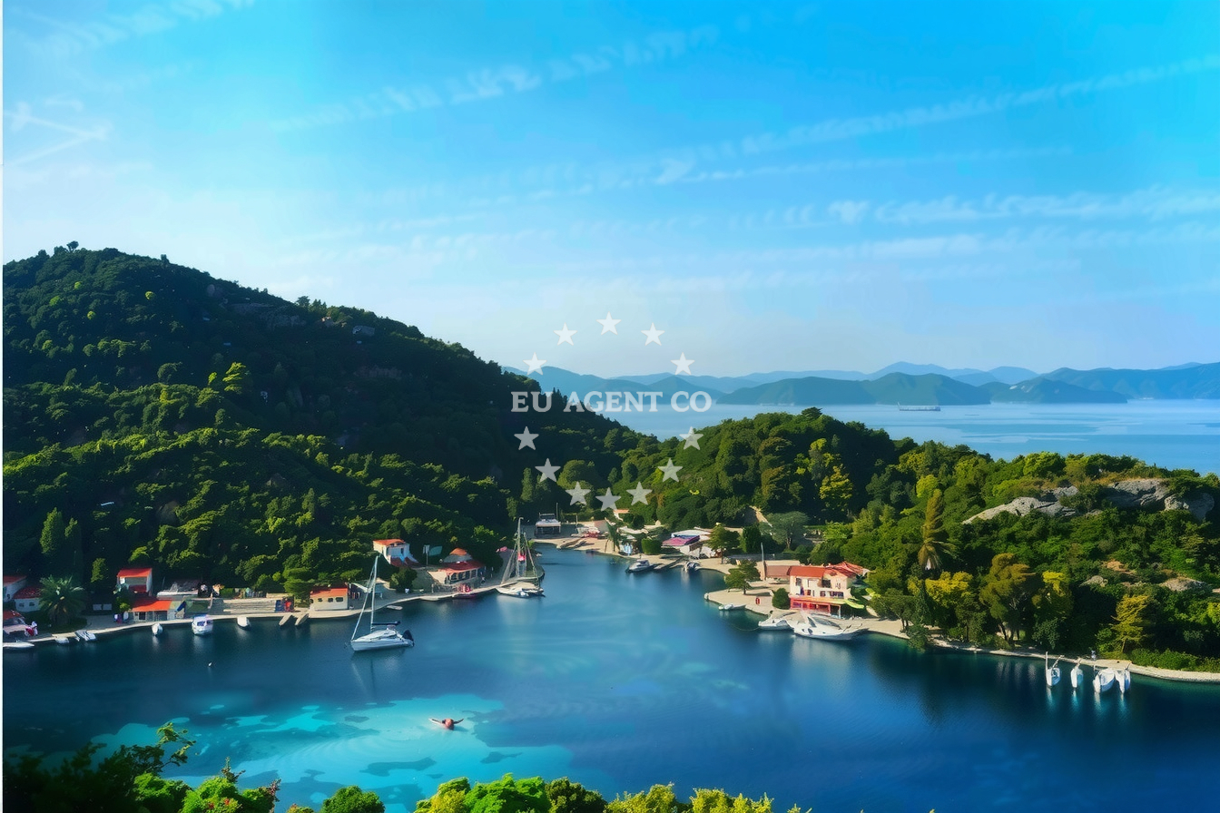 Additional view of Okuklje harbor in Harbour in Okuklje on the island Mljet, South Dalmatia, Croatia photo 7